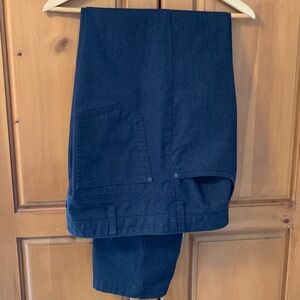 Navy Denim Pants 38x30